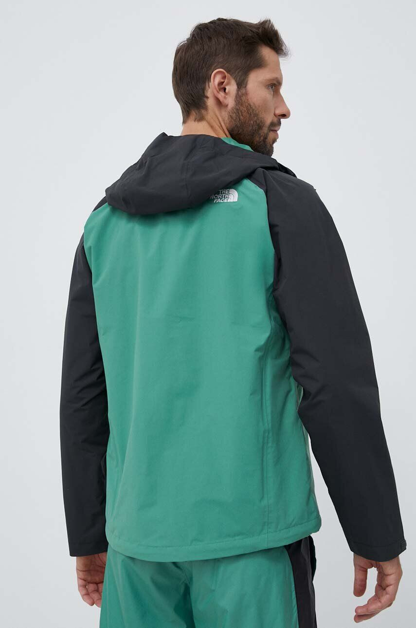 The North Face Outdoorová bunda Stratos zelená barva - Pepit.cz