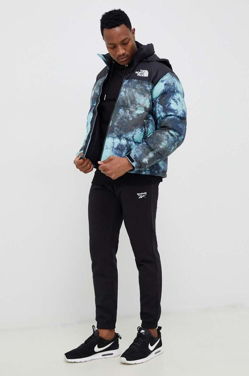 The North Face Péřová bunda m printed 1996 retro nuptse jacket - Pepit.cz