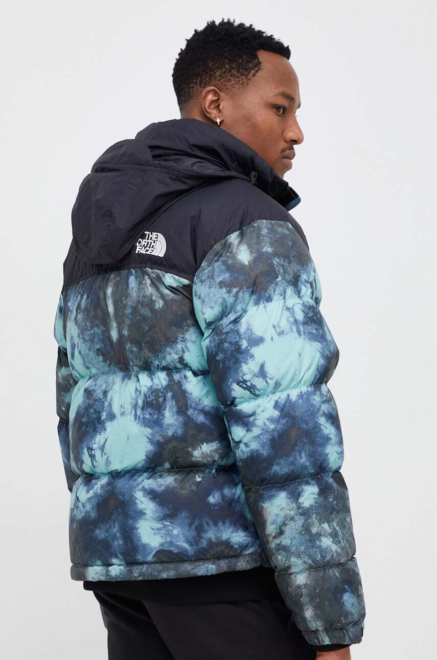 The North Face Péřová bunda m printed 1996 retro nuptse jacket - Pepit.cz