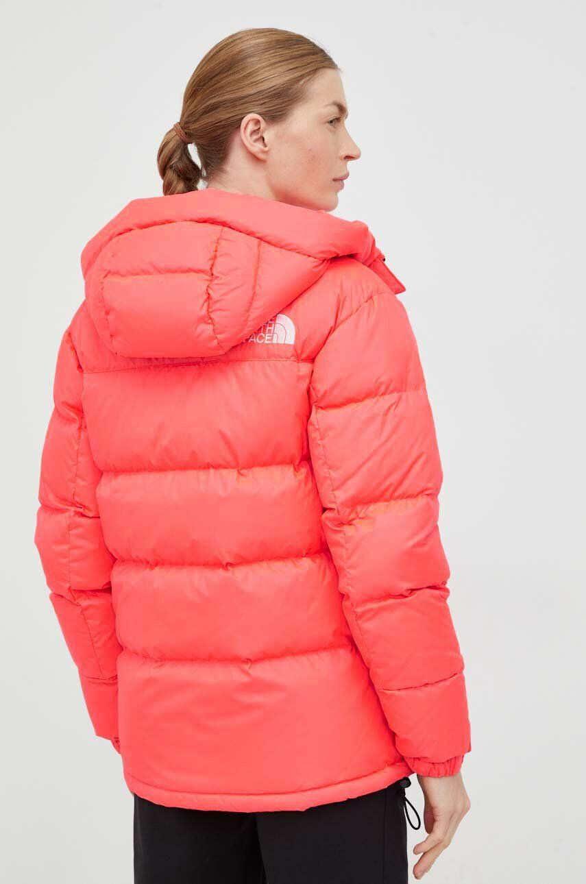 The North Face Péřová bunda WOMEN’S HMLYN DOWN PARKA dámská růžová barva zimní - Pepit.cz