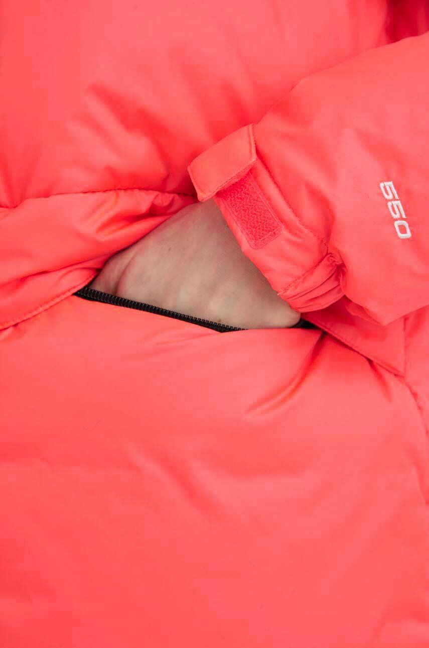 The North Face Péřová bunda WOMEN’S HMLYN DOWN PARKA dámská růžová barva zimní - Pepit.cz