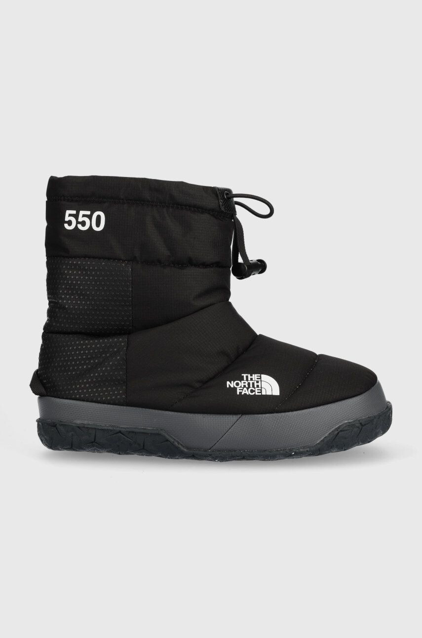 The North Face Sněhule Women S Nuptse Apres Bootie černá barva - Pepit.cz