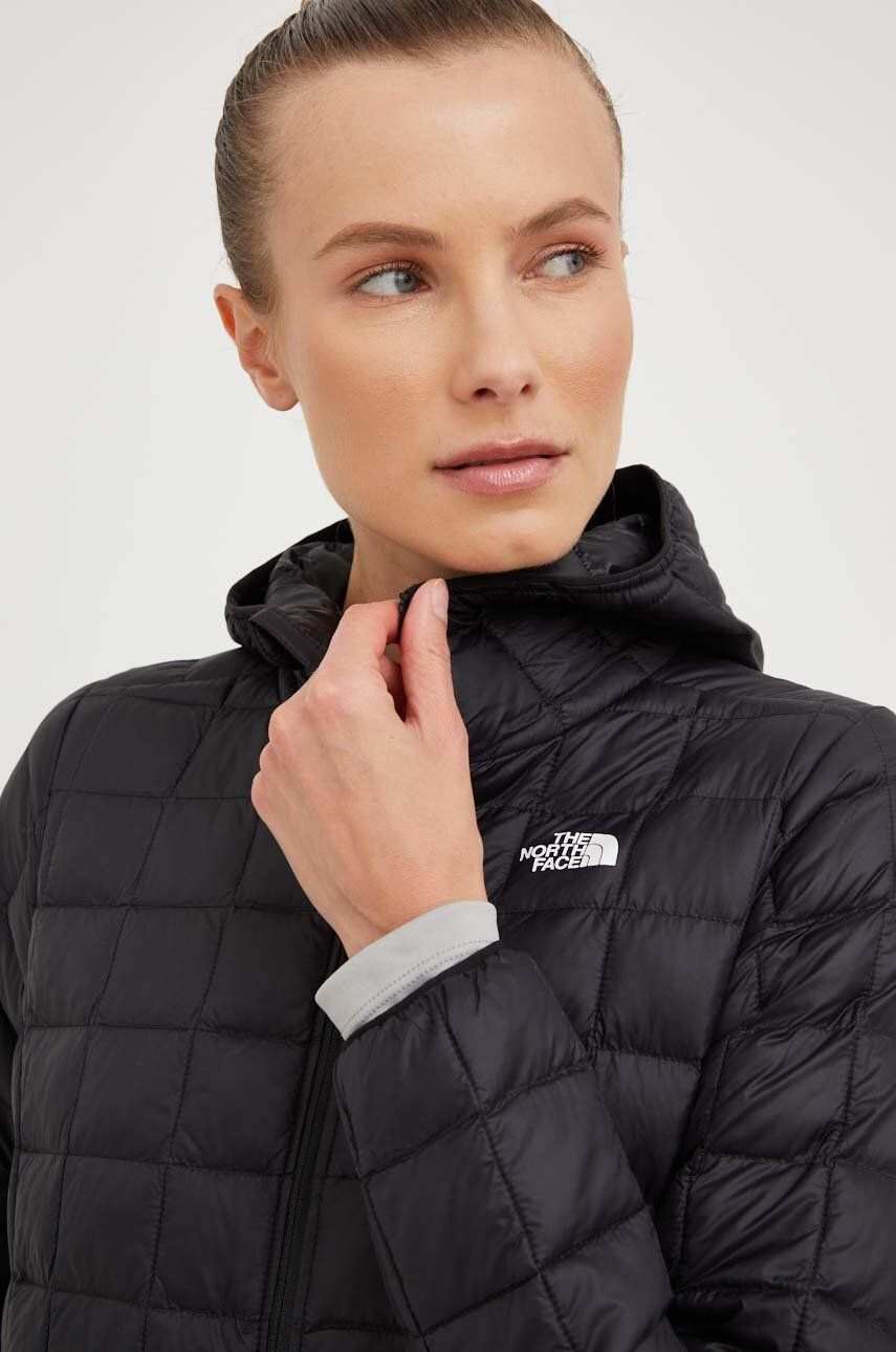 The North Face Sportovní bunda Thermoball Eco Hoodie 2.0 černá barva - Pepit.cz