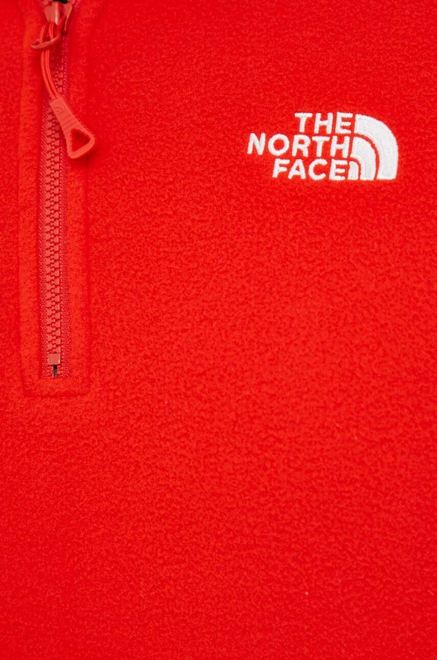 The North Face Sportovní mikina 100 Glacier červená barva - Pepit.cz