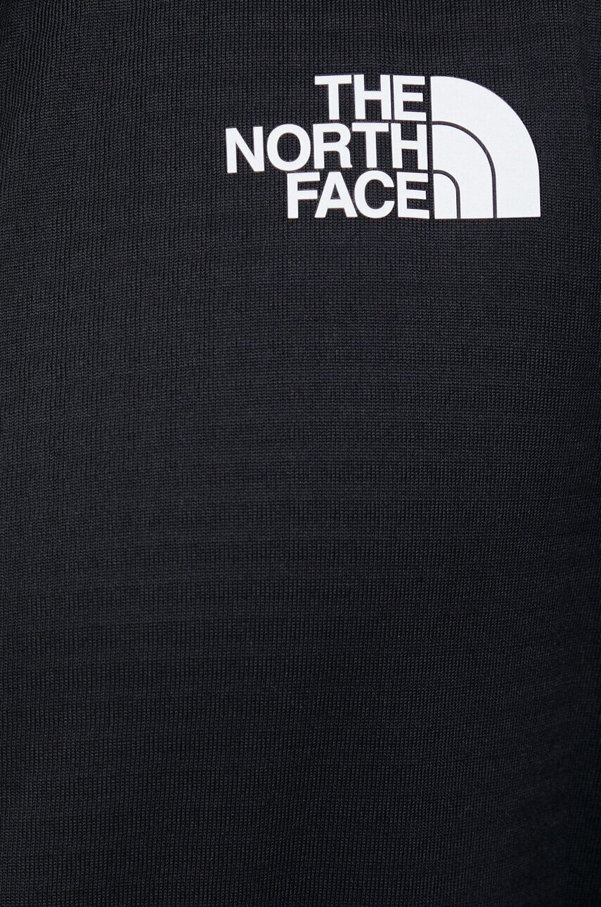 The North Face Sportovní mikina černá barva - Pepit.cz