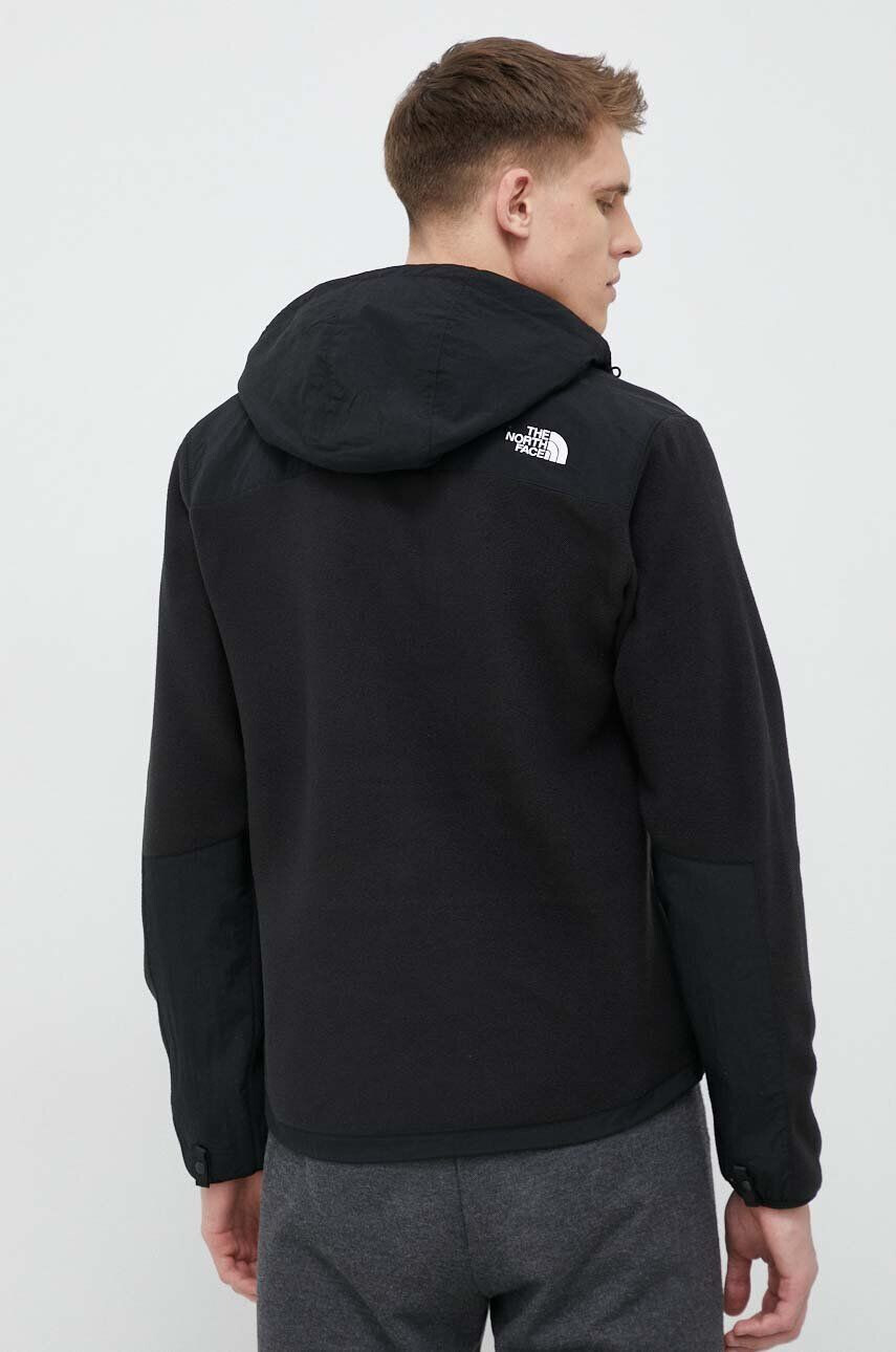 The North Face Sportovní mikina DENALI ANORAK černá barva - Pepit.cz