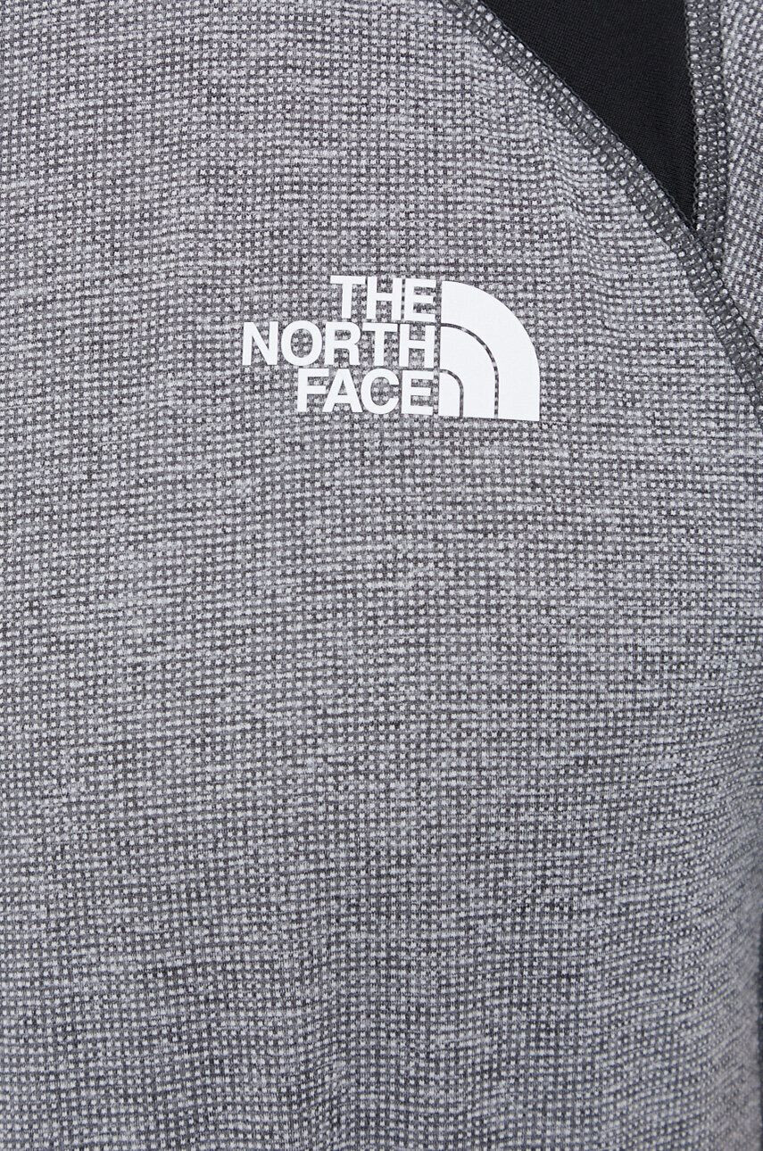 The North Face Sportovní tričko Glacier šedá barva - Pepit.cz