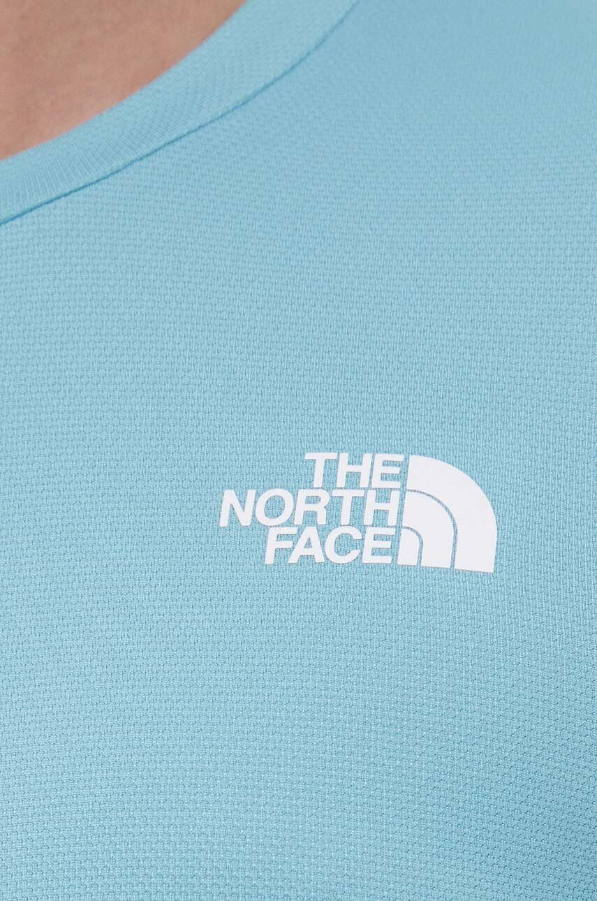 The North Face Sportovní tričko Lightbright tyrkysová barva - Pepit.cz