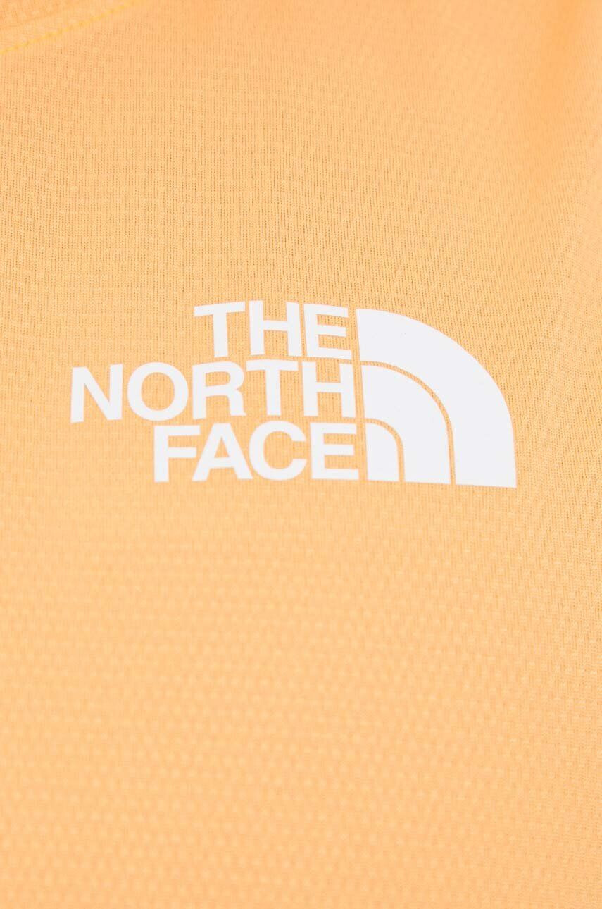 The North Face Sportovní triko Mountain Athletics oranžová barva - Pepit.cz