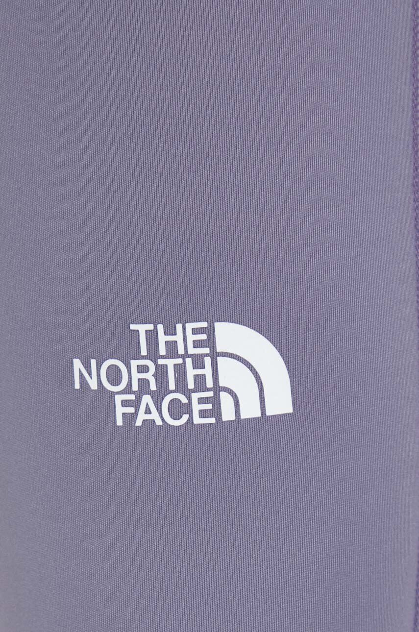 The North Face Tréninkové legíny Flex černá barva hladké - Pepit.cz