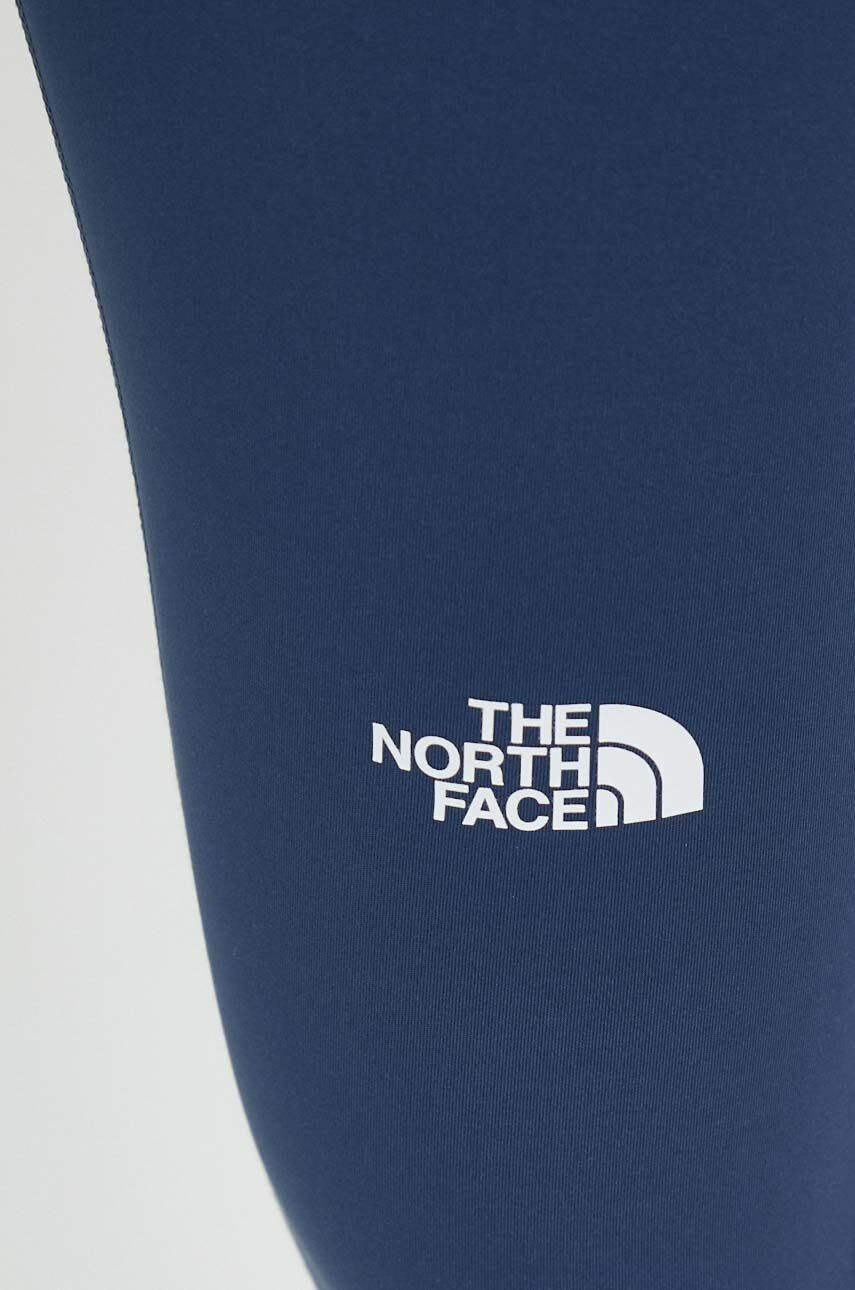 The North Face Tréninkové legíny Flex tmavomodrá barva hladké - Pepit.cz