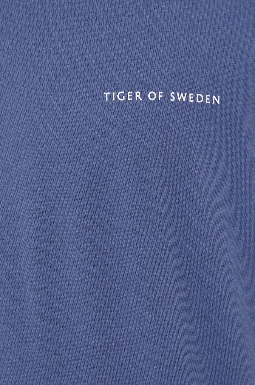 Tiger of Sweden Bavlněné tričko hladké - Pepit.cz