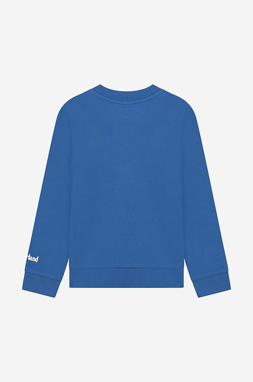 Timberland Dětská mikina Sweatshirt tmavomodrá barva hladká - Pepit.cz