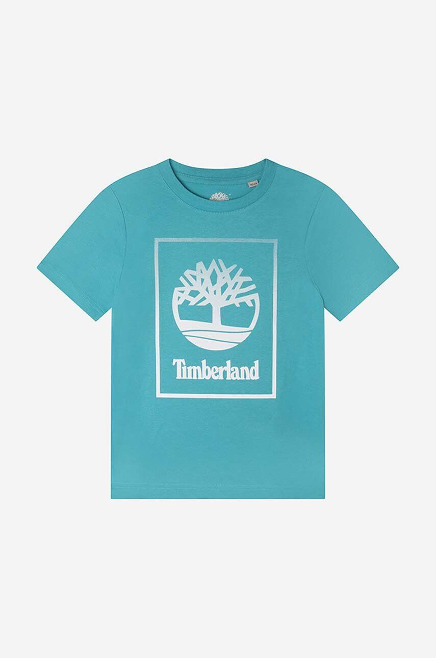 Timberland Dětské bavlněné tričko Short Sleeves Tee-shirt bílá barva - Pepit.cz