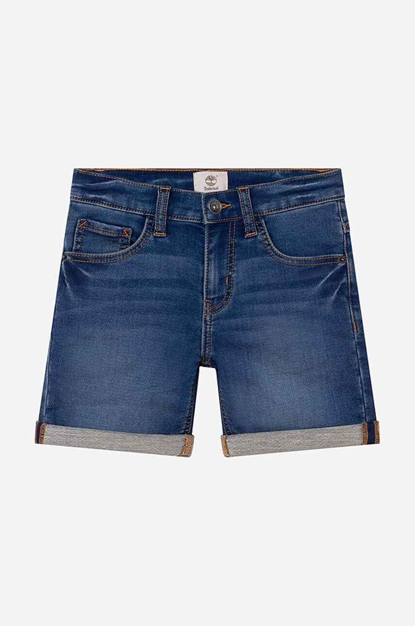 Timberland Dětské riflové kraťasy Bermuda Shorts hladké - Pepit.cz