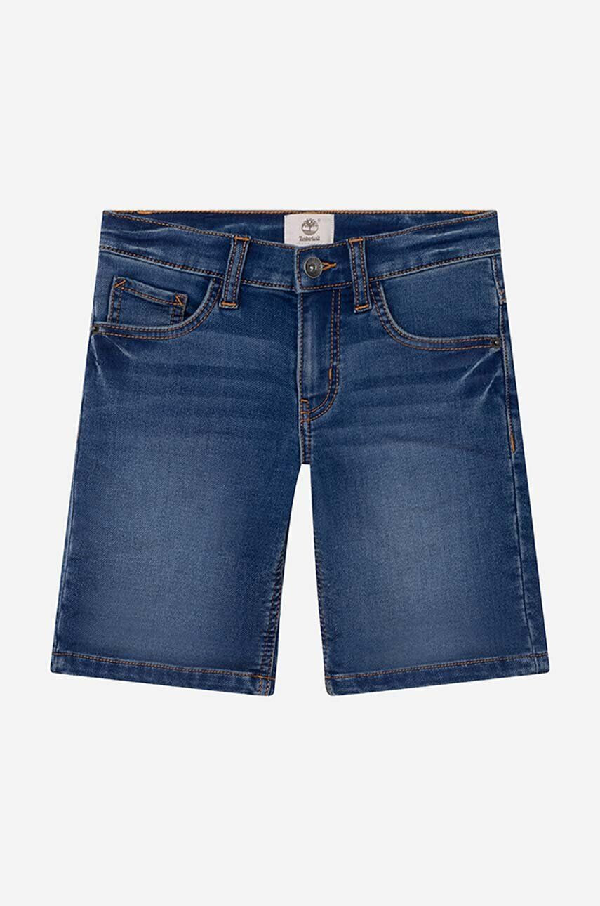 Timberland Dětské riflové kraťasy Bermuda Shorts hladké - Pepit.cz