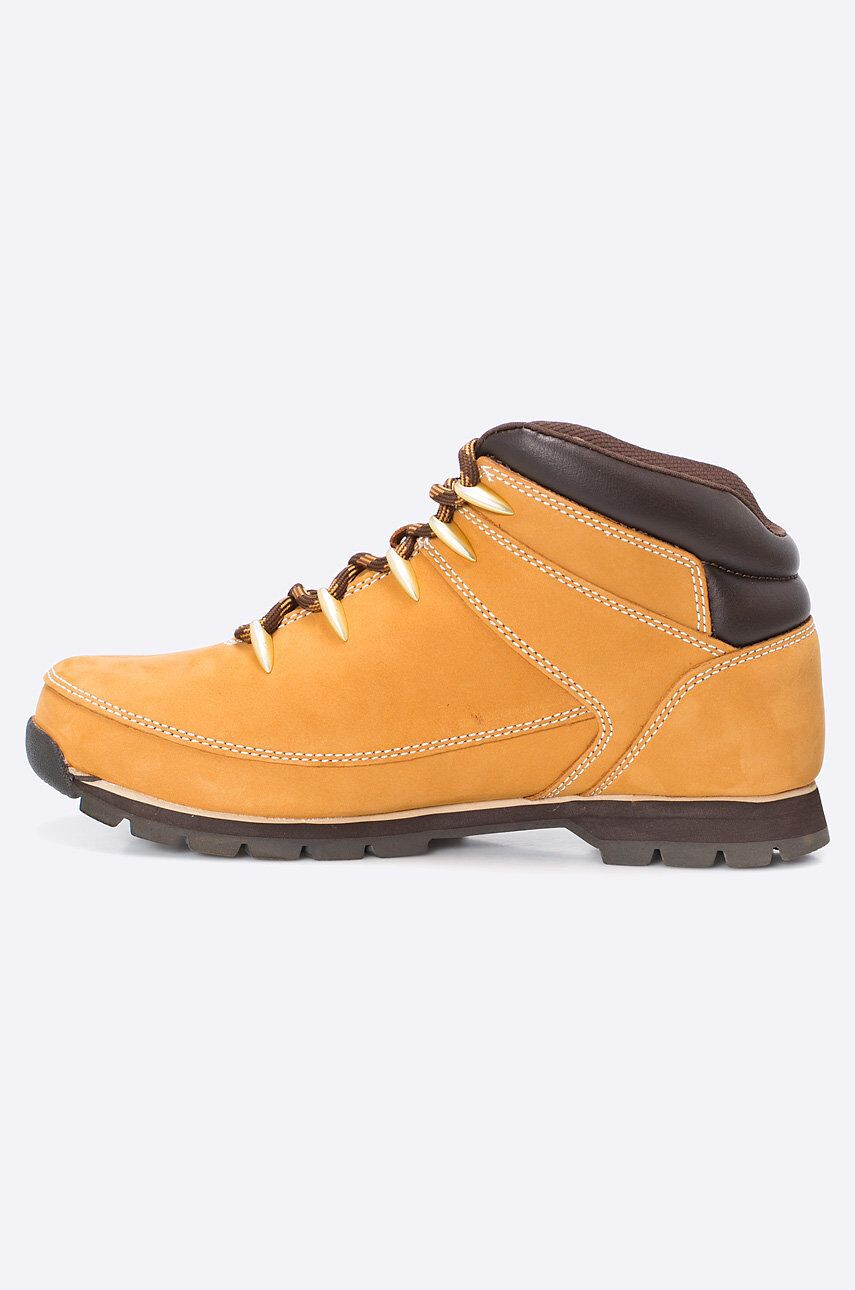 Timberland Boty Euro Sprint Hiker pánské oranžová barva lehce zateplené A122I A122I-Wheat - Pepit.cz