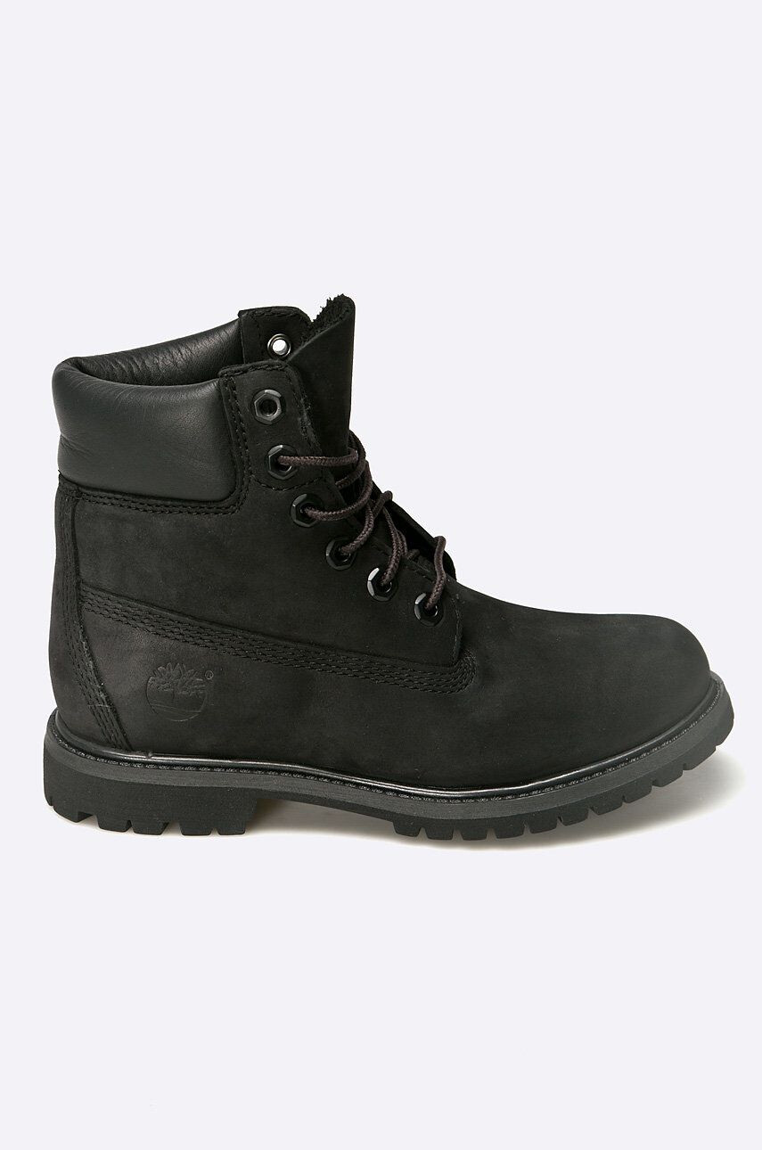 Timberland Nízké kozačky 6" Premium Boot dámské černá barva na plochém podpatku 8658A - Pepit.cz