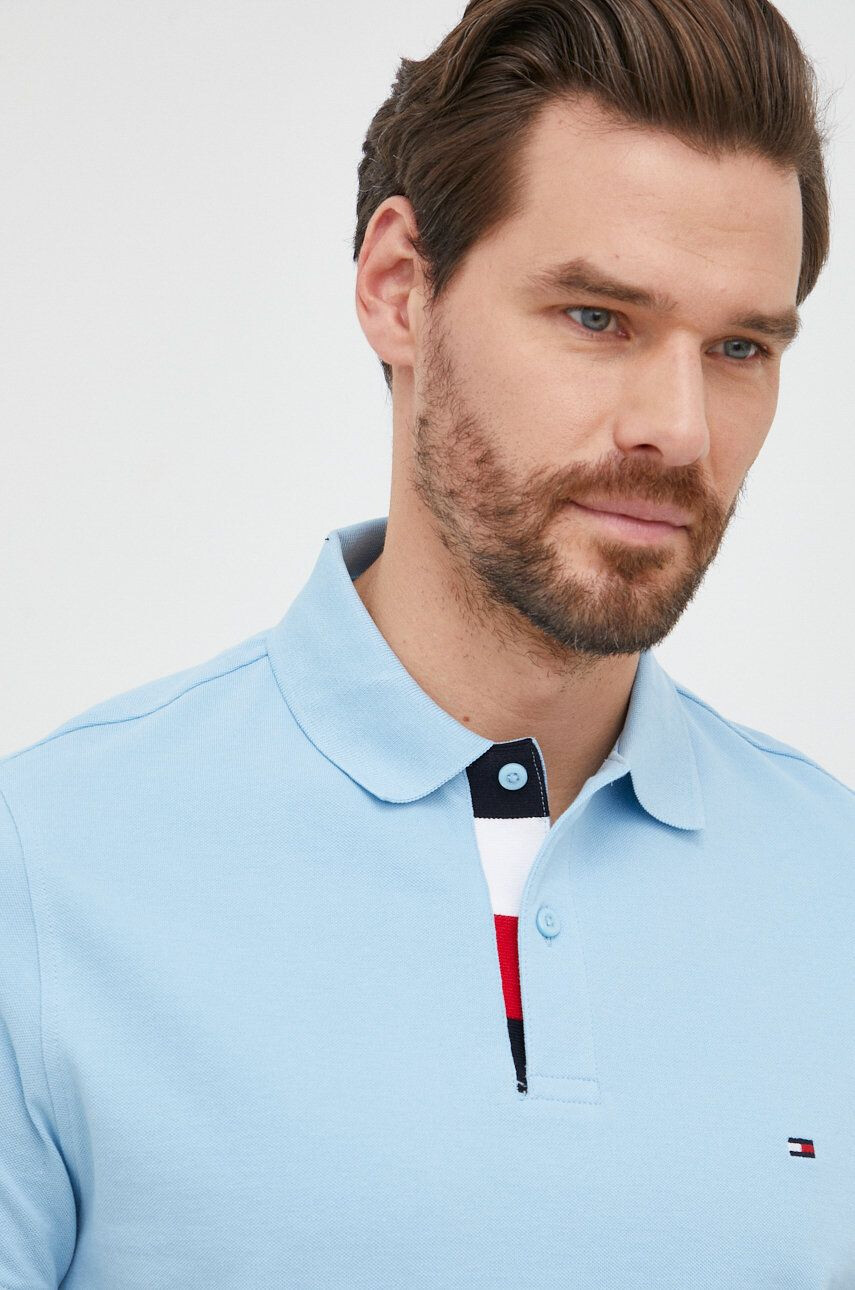 Tommy Hilfiger Bavlněné polo tričko - Pepit.cz