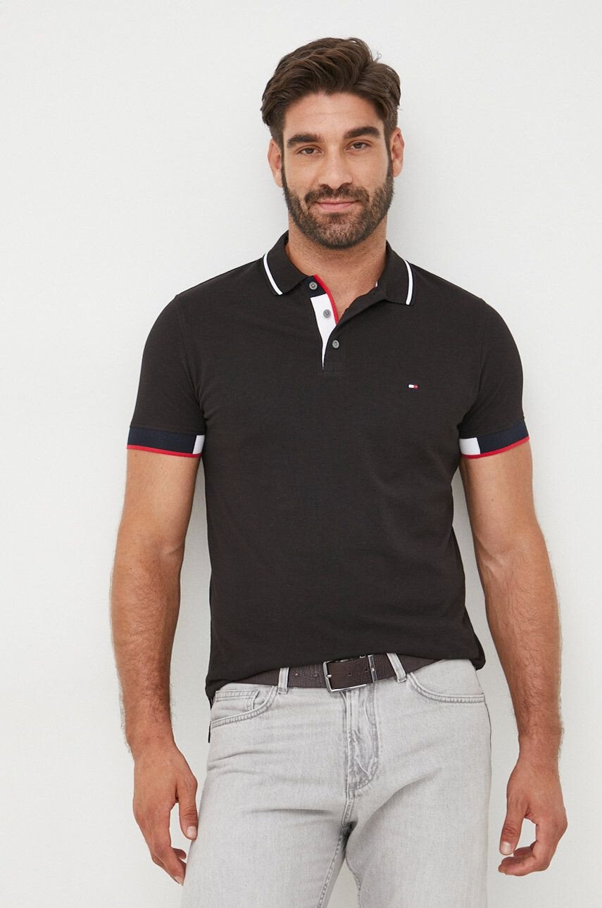 Tommy Hilfiger Bavlněné polo tričko - Pepit.cz