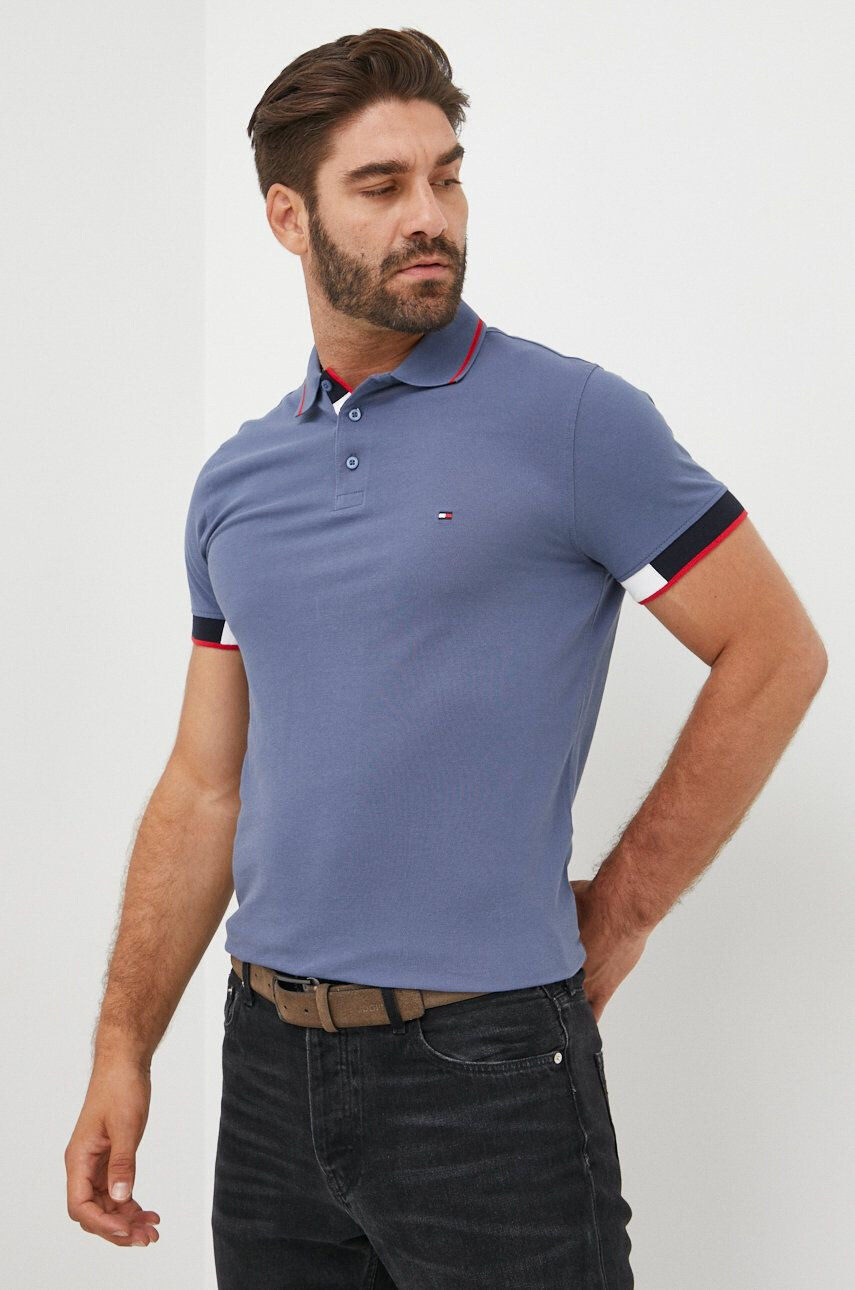 Tommy Hilfiger Bavlněné polo tričko - Pepit.cz