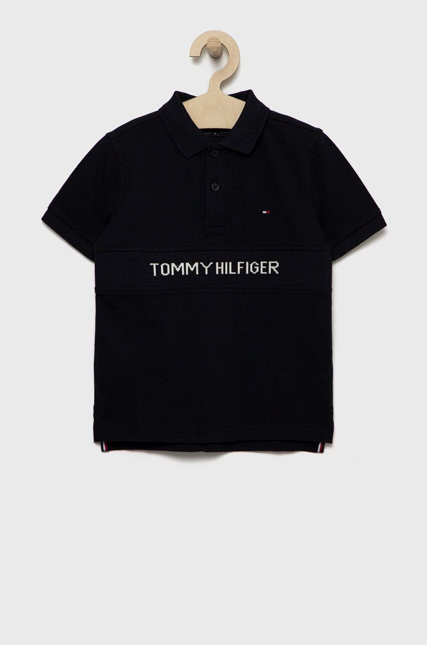 Tommy Hilfiger Bavlněné polo tričko - Pepit.cz