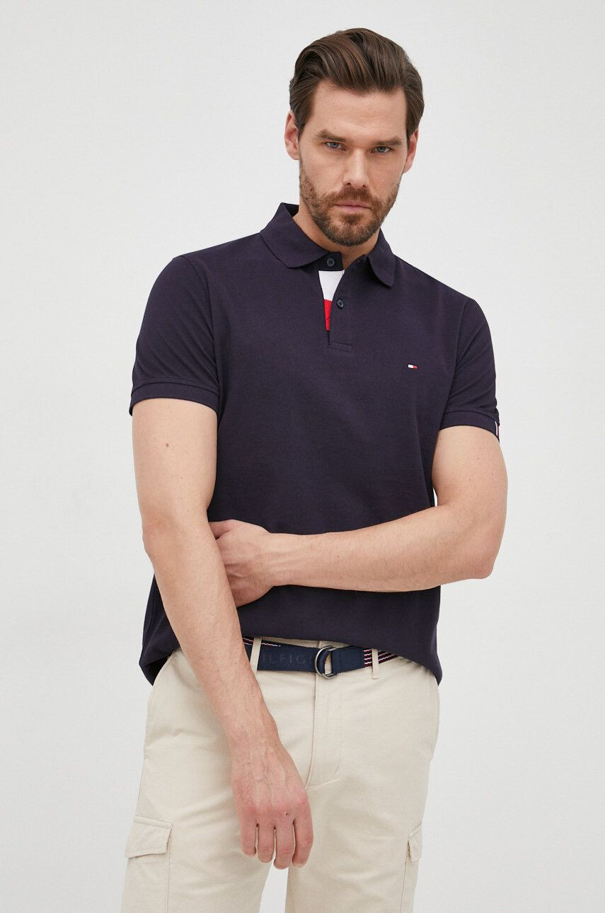 Tommy Hilfiger Bavlněné polo tričko - Pepit.cz