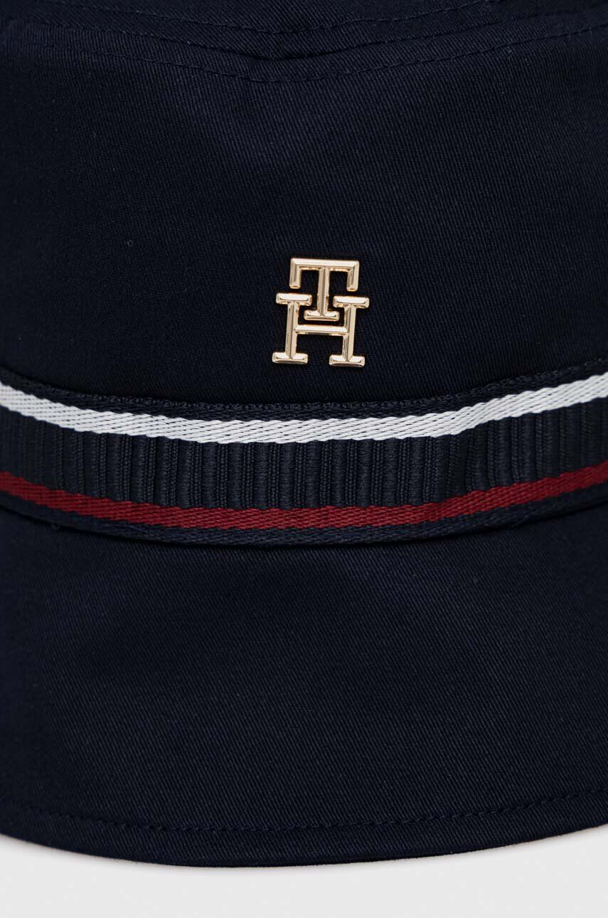 Tommy Hilfiger Bavlněná čepice tmavomodrá barva - Pepit.cz