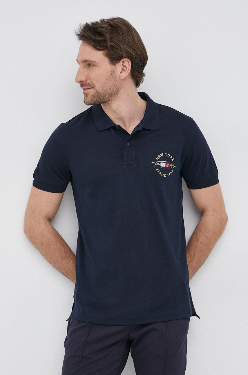 Tommy Hilfiger Bavlněné polo tričko - Pepit.cz