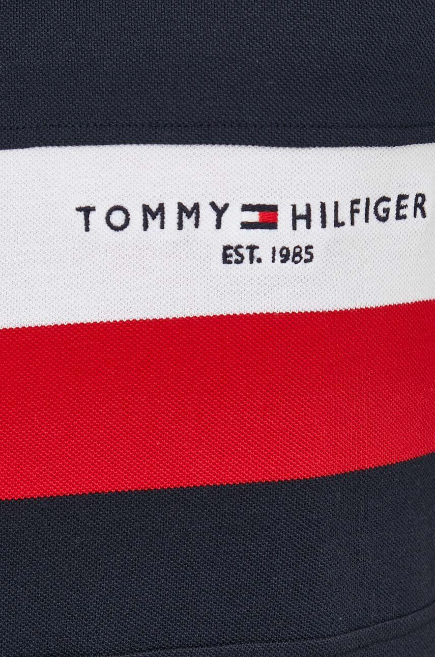 Tommy Hilfiger Bavlněné polo tričko tmavomodrá barva - Pepit.cz