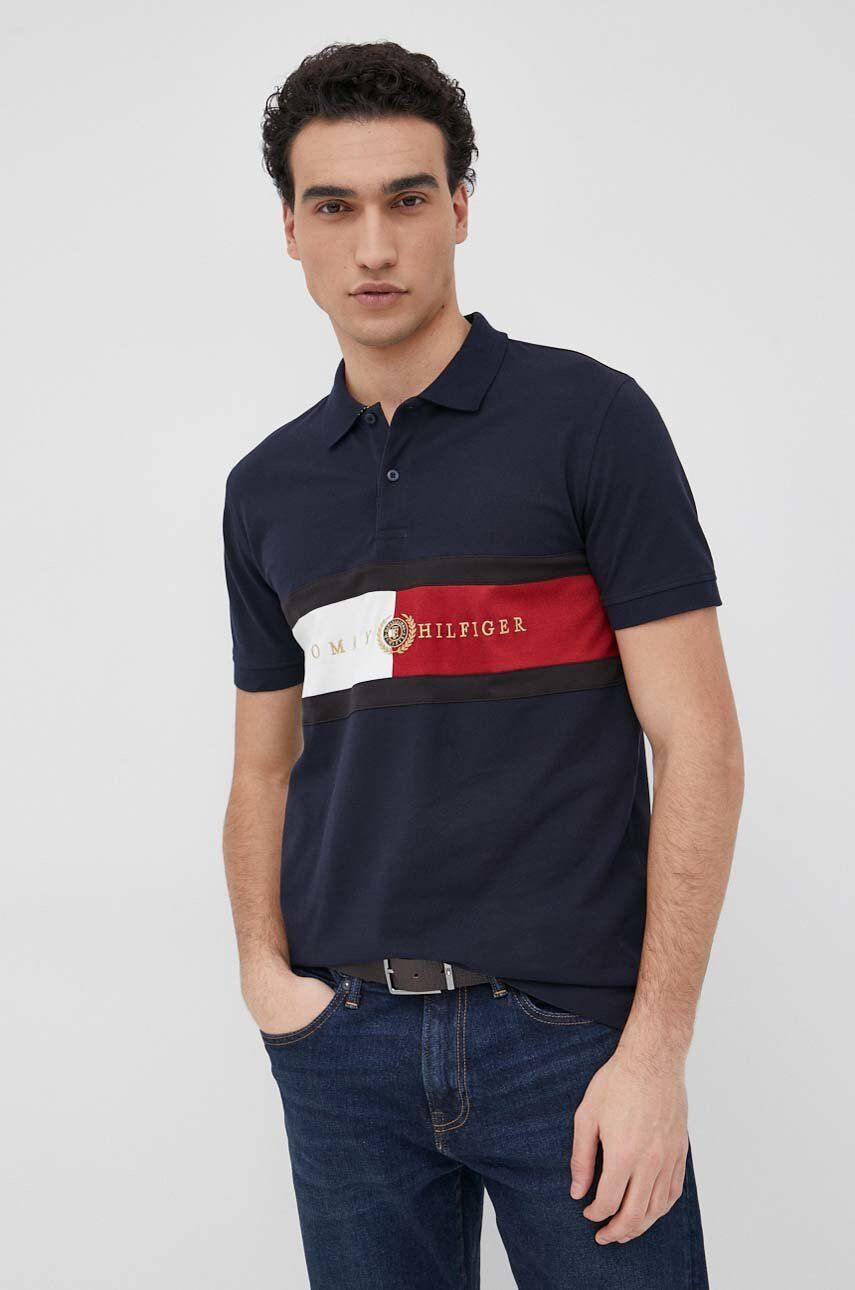 Tommy Hilfiger Bavlněné polo tričko Icon - Pepit.cz