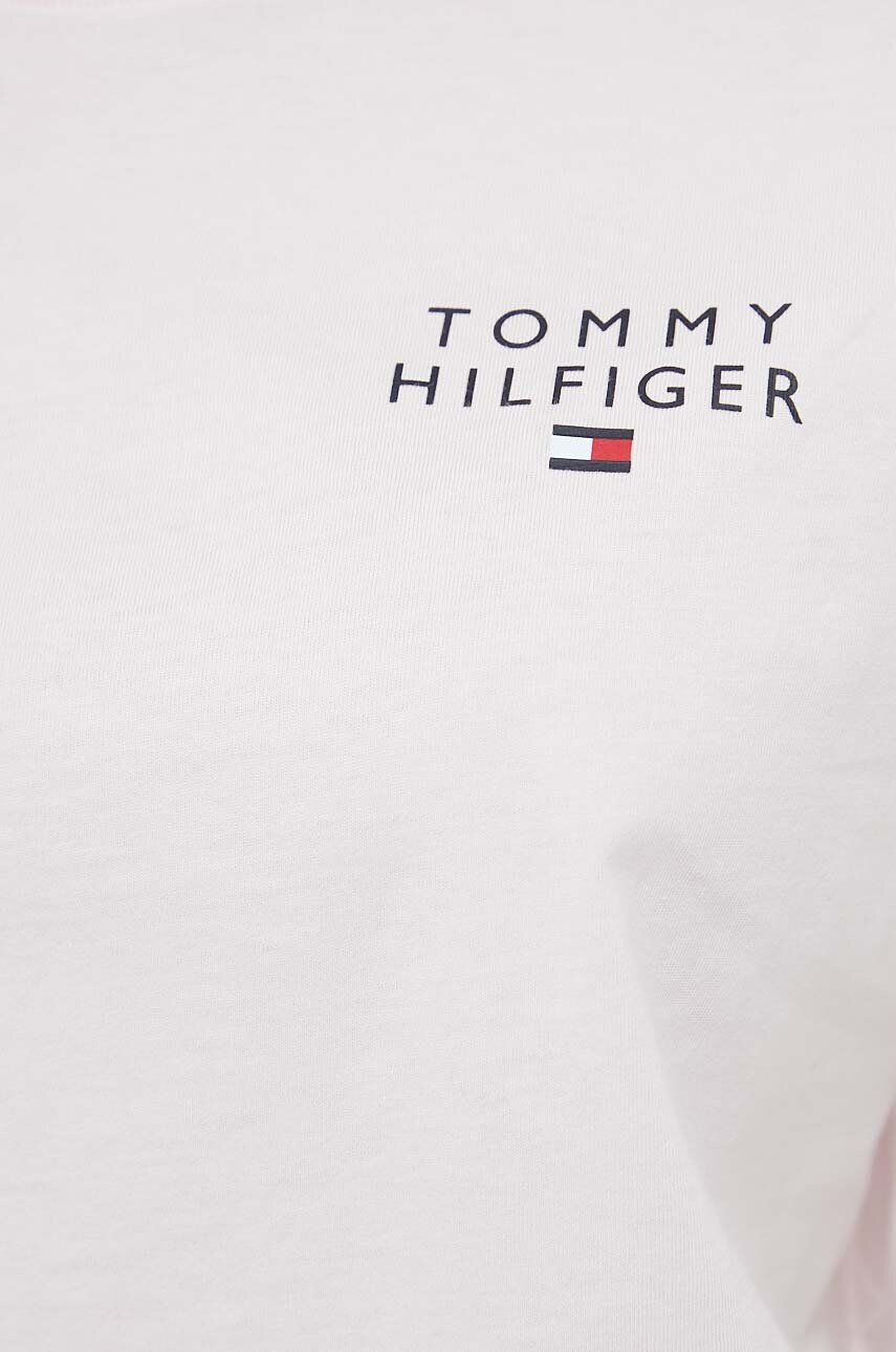 Tommy Hilfiger Bavlněné pyžamo růžová barva bavlněná - Pepit.cz