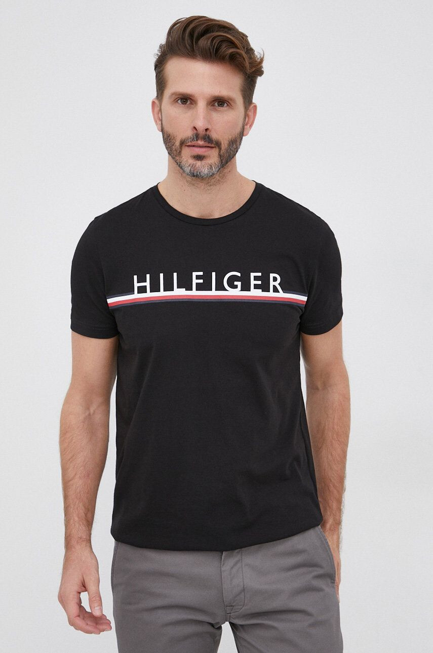 Tommy Hilfiger Bavlněné tričko - Pepit.cz