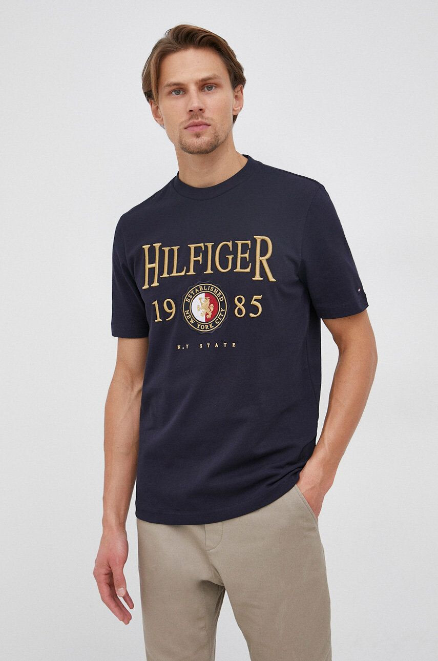 Tommy Hilfiger Bavlněné tričko - Pepit.cz