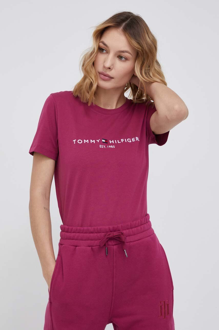 Tommy Hilfiger Bavlněné tričko - Pepit.cz