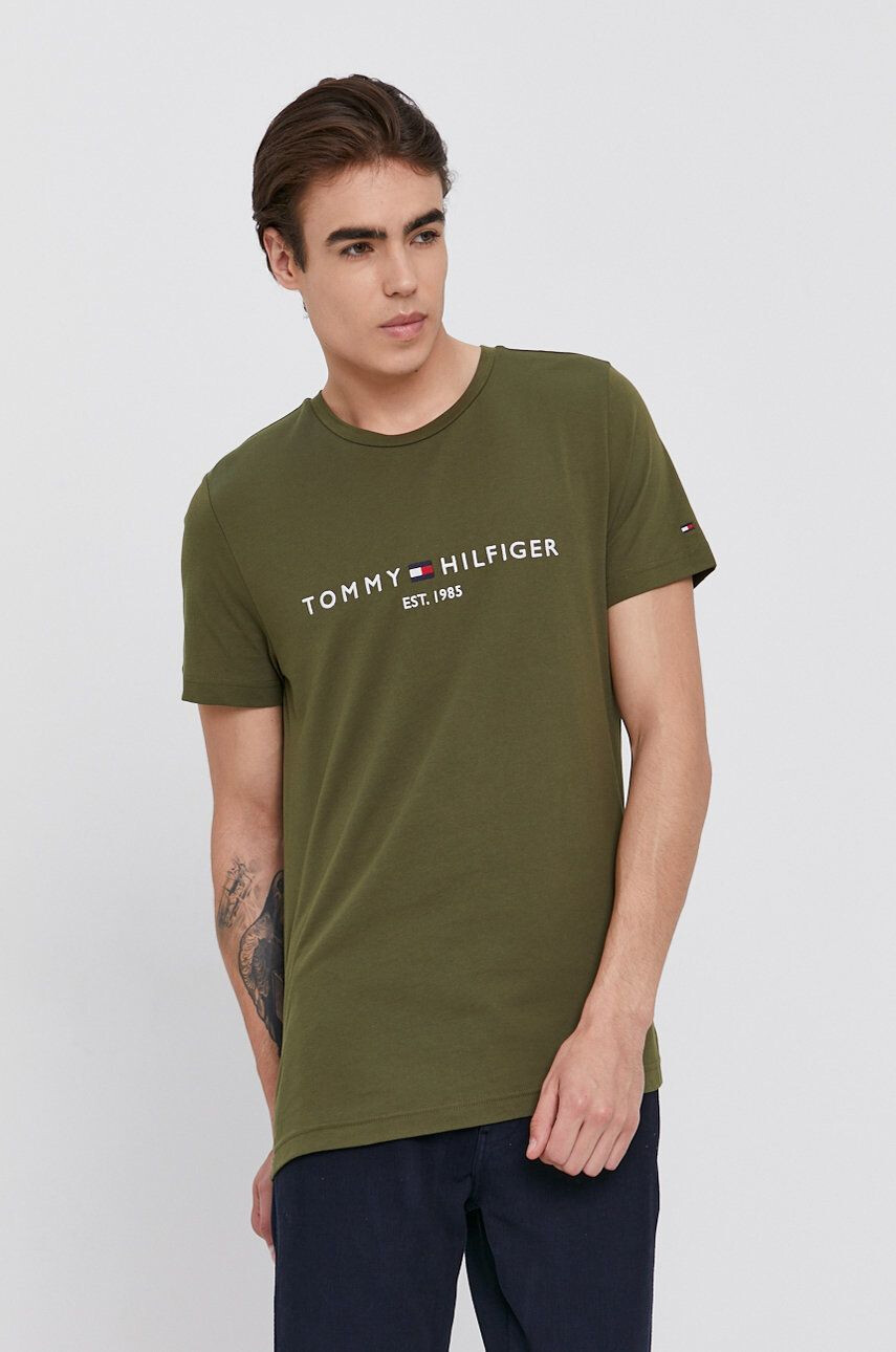 Tommy Hilfiger Bavlněné tričko - Pepit.cz