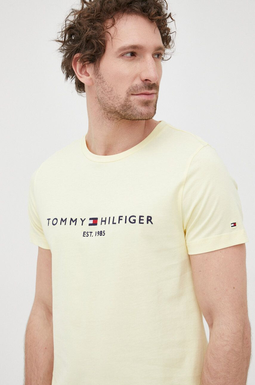 Tommy Hilfiger Bavlněné tričko - Pepit.cz