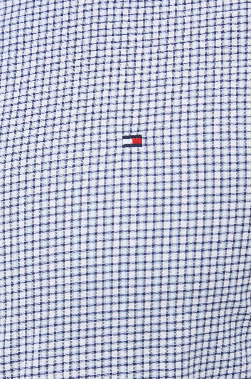 Tommy Hilfiger Bavlněné tričko slim s límečkem button-down - Pepit.cz