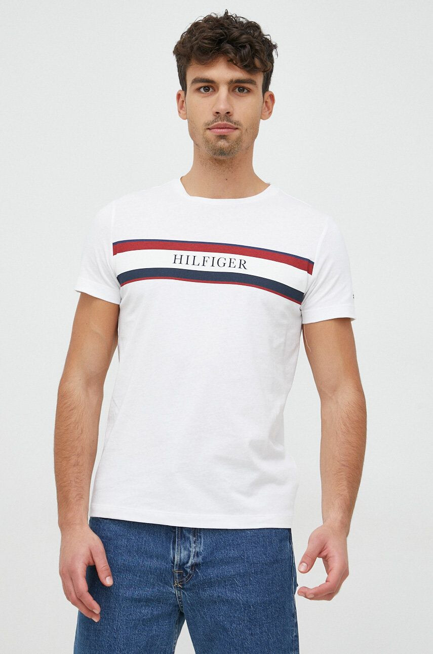 Tommy Hilfiger Bavlněné tričko - Pepit.cz