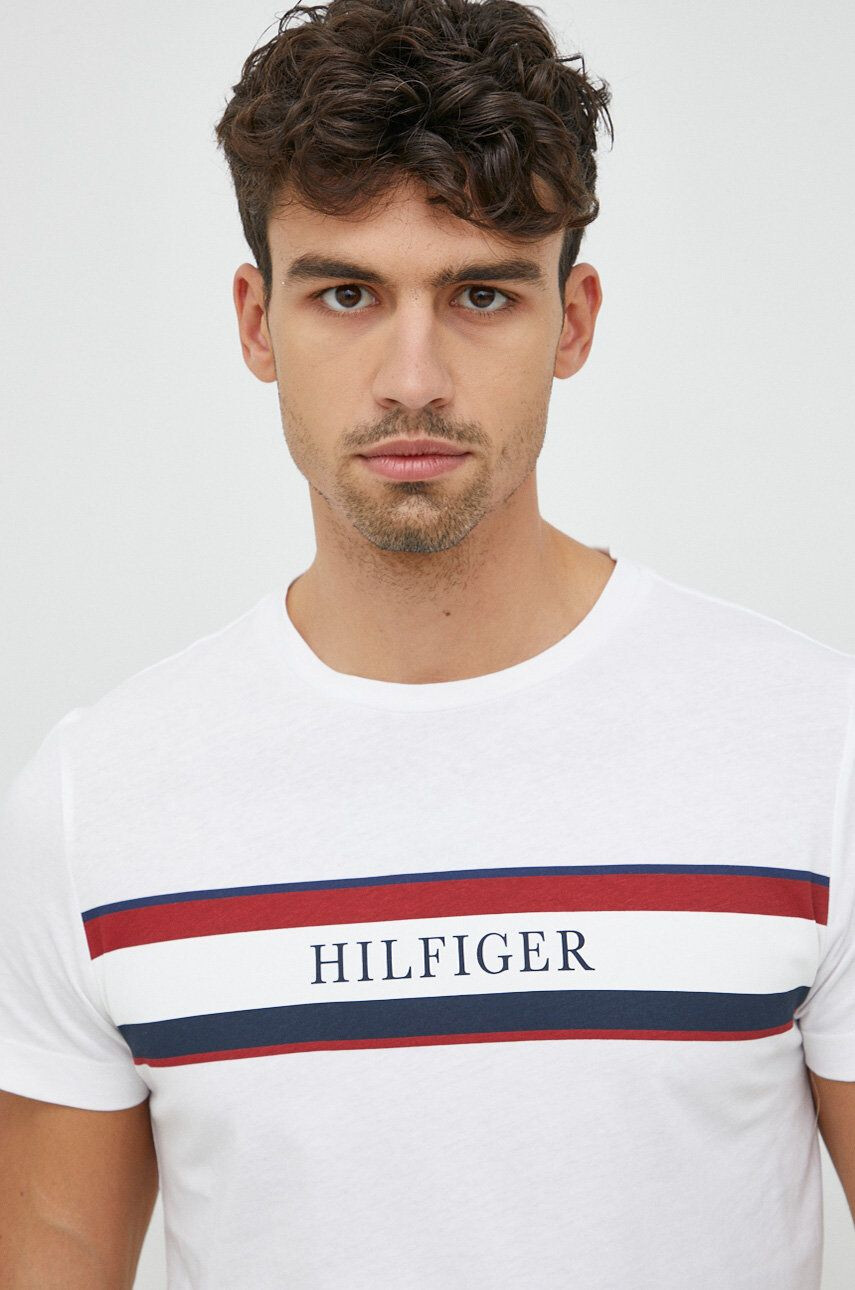 Tommy Hilfiger Bavlněné tričko - Pepit.cz