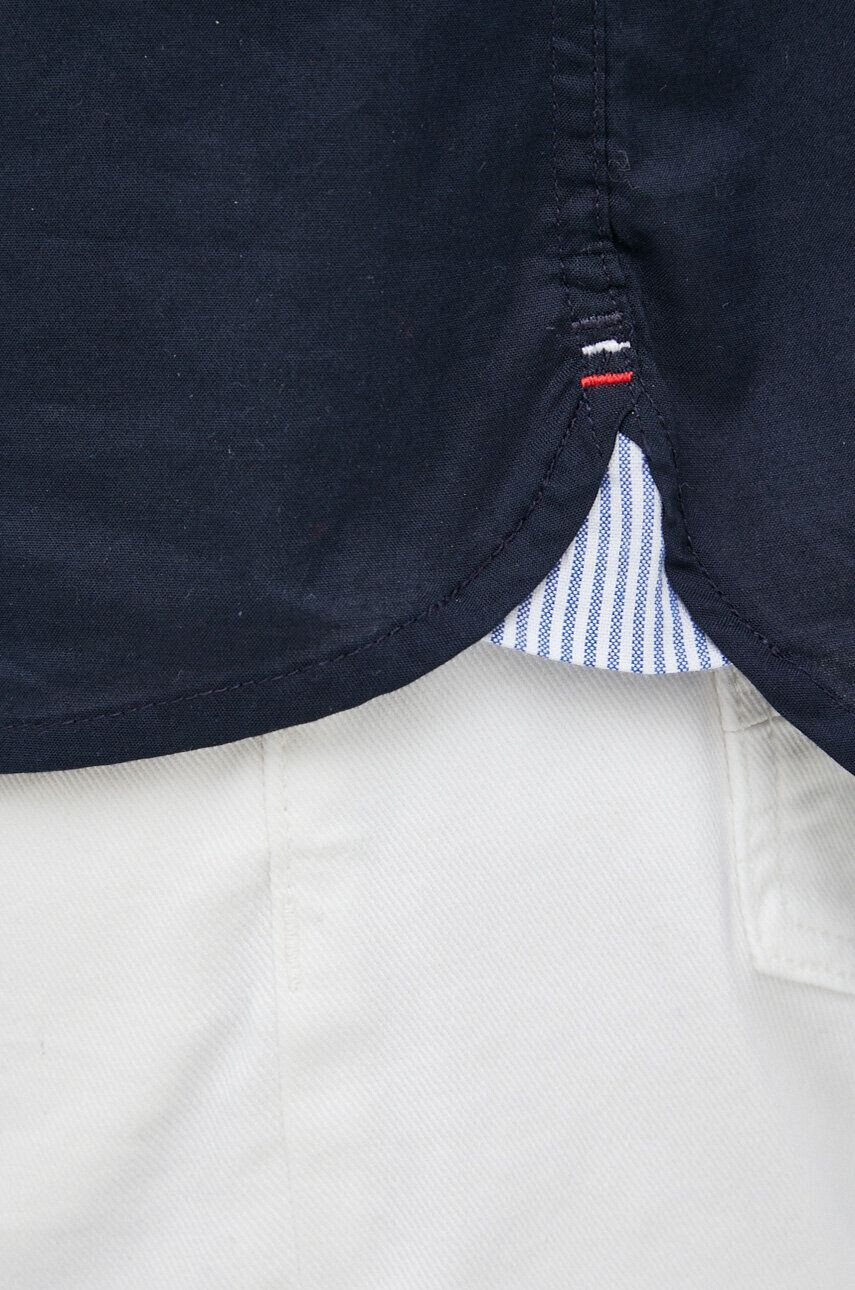 Tommy Hilfiger Košile tmavomodrá barva regular s límečkem button-down - Pepit.cz