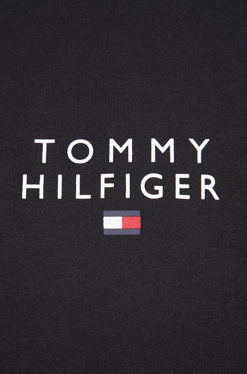 Tommy Hilfiger Bavlněné tričko tmavomodrá barva - Pepit.cz