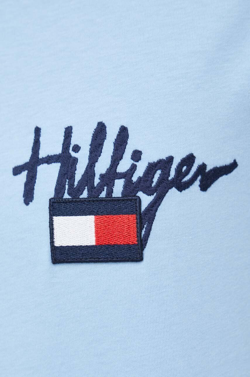 Tommy Hilfiger Bavlněné tričko s aplikací - Pepit.cz