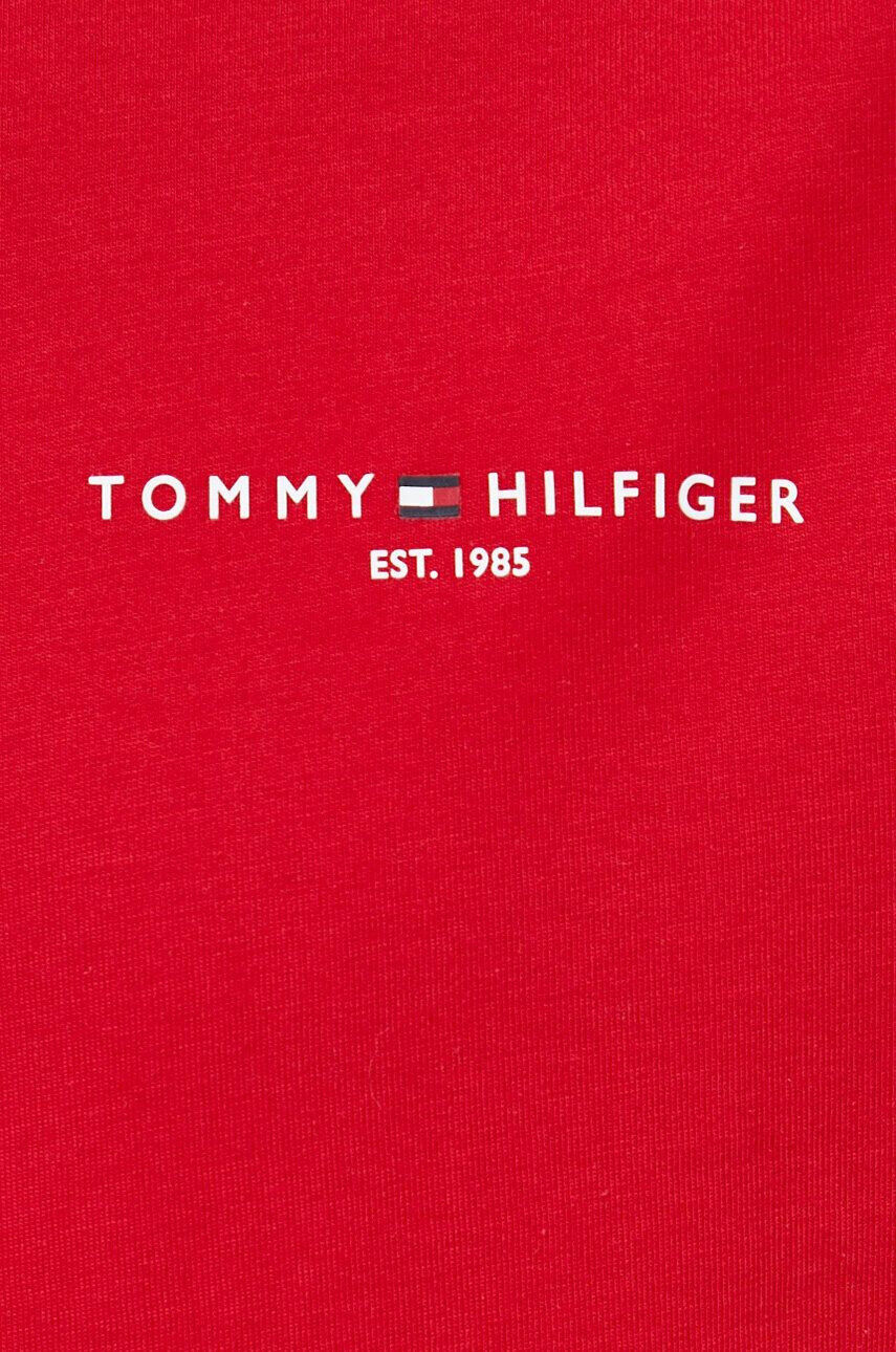 Tommy Hilfiger Bavlněné tričko bílá barva - Pepit.cz