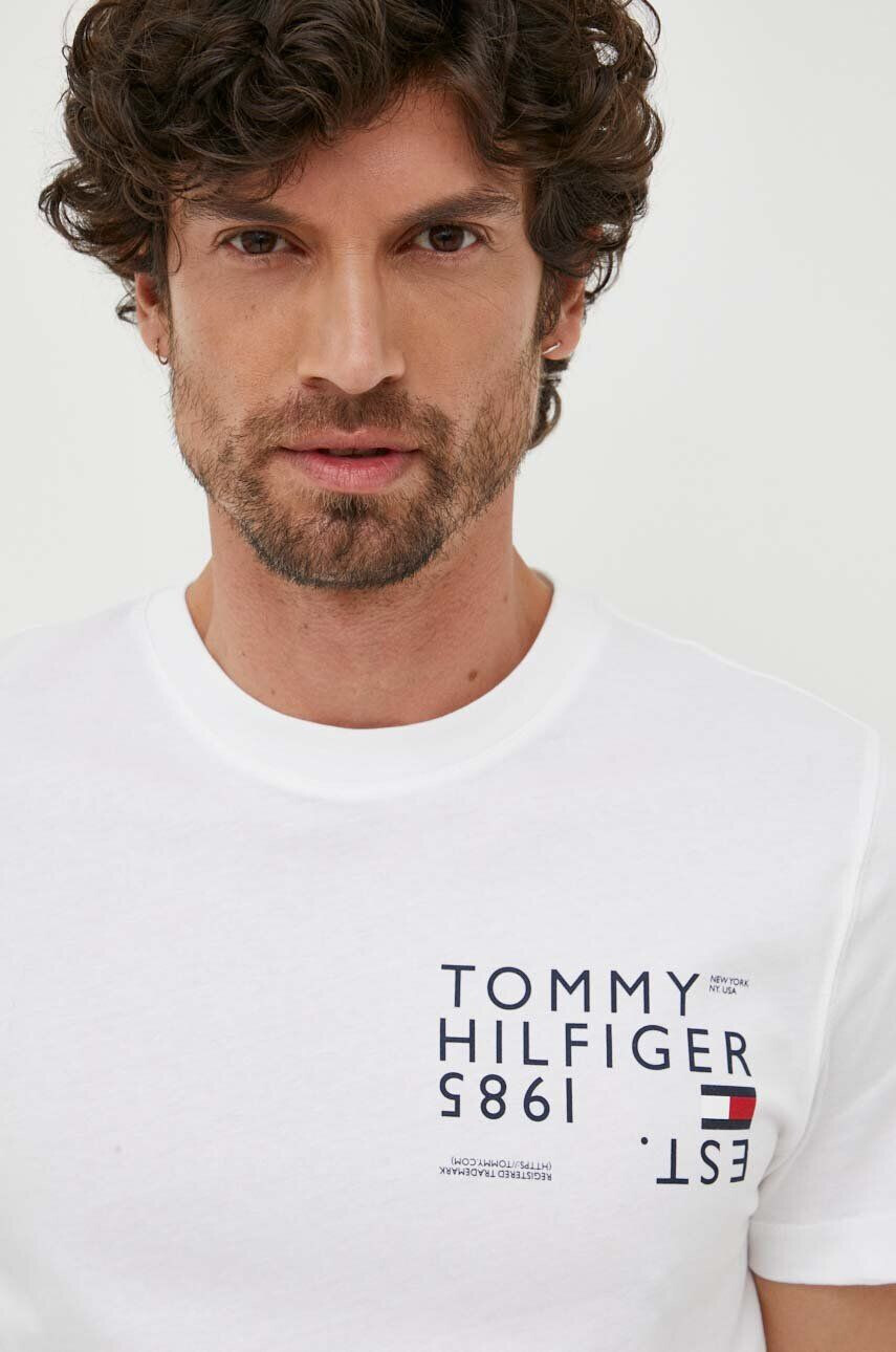 Tommy Hilfiger Bavlněné tričko - Pepit.cz