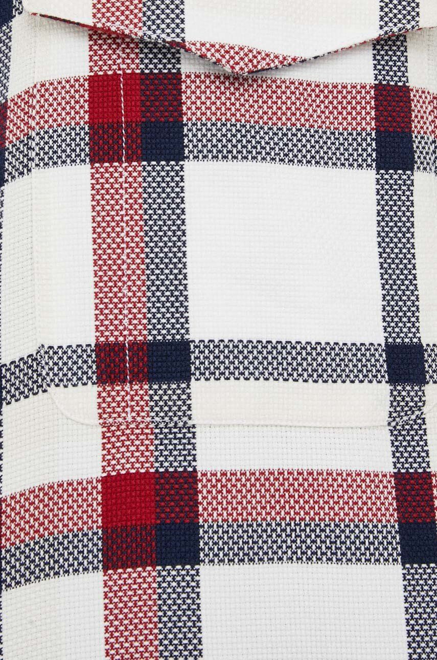 Tommy Hilfiger Košile bílá barva relaxed s límečkem button-down - Pepit.cz