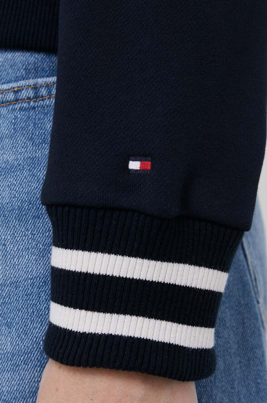 Tommy Hilfiger Bavlněný kardigan tmavomodrá barva lehký - Pepit.cz