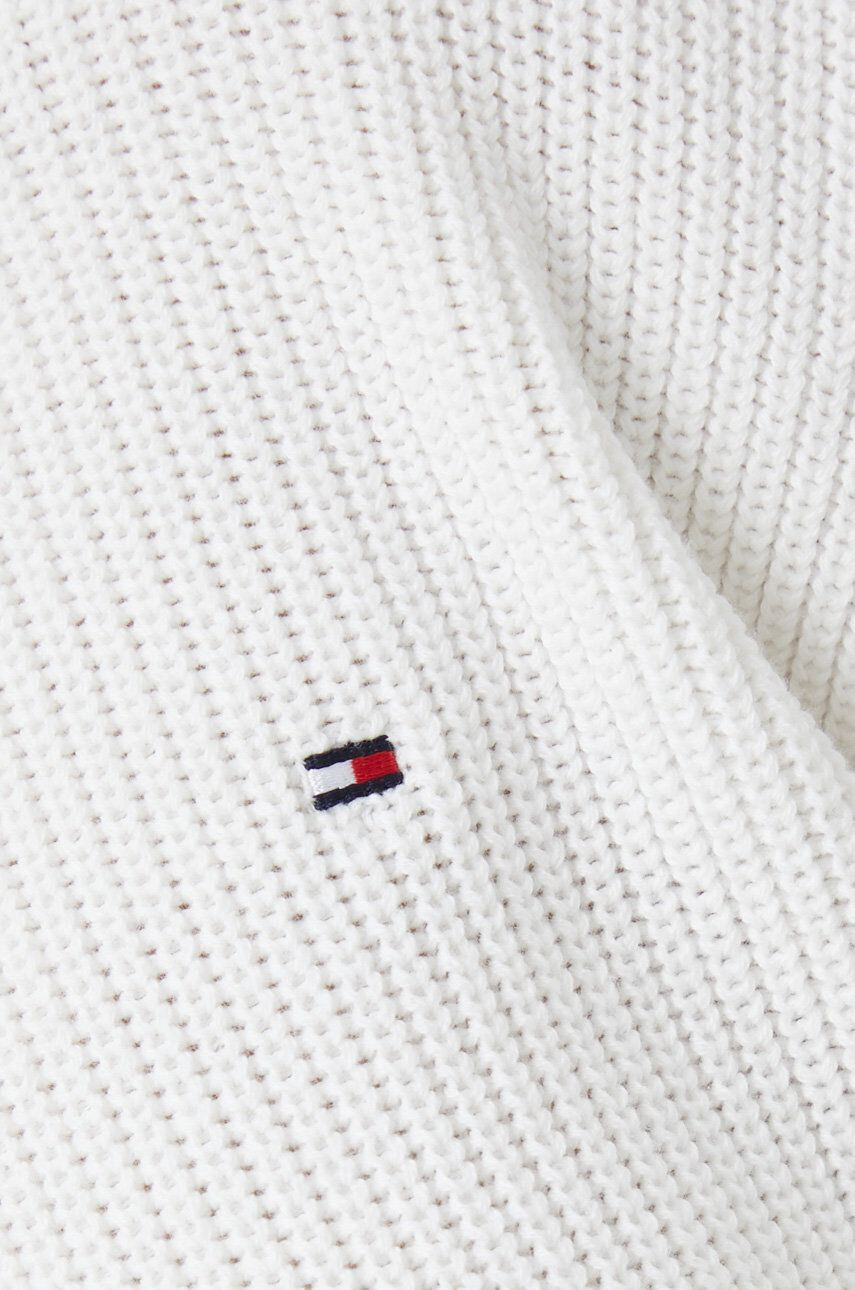 Tommy Hilfiger Bavlněný svetr béžová barva - Pepit.cz