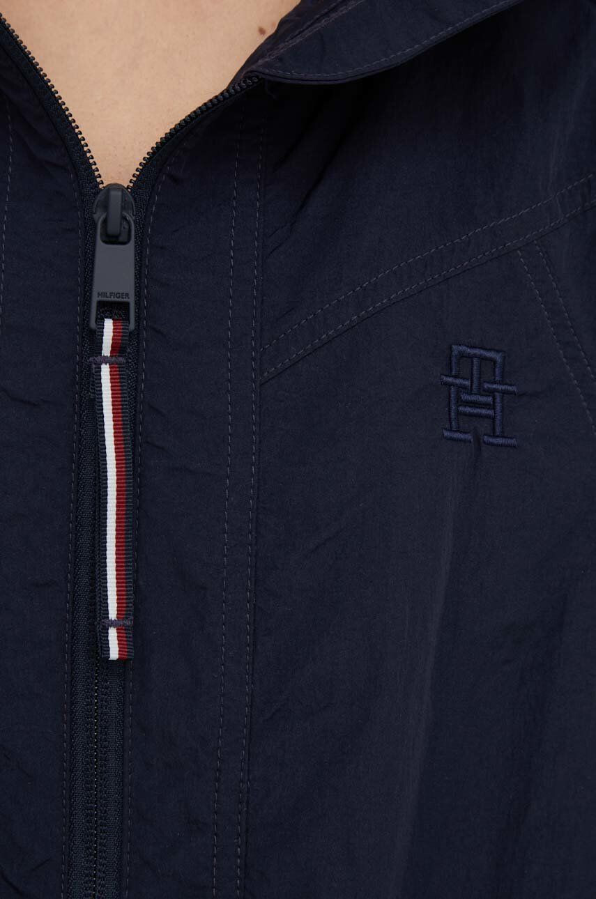 Tommy Hilfiger Bunda pánská černá barva přechodná - Pepit.cz