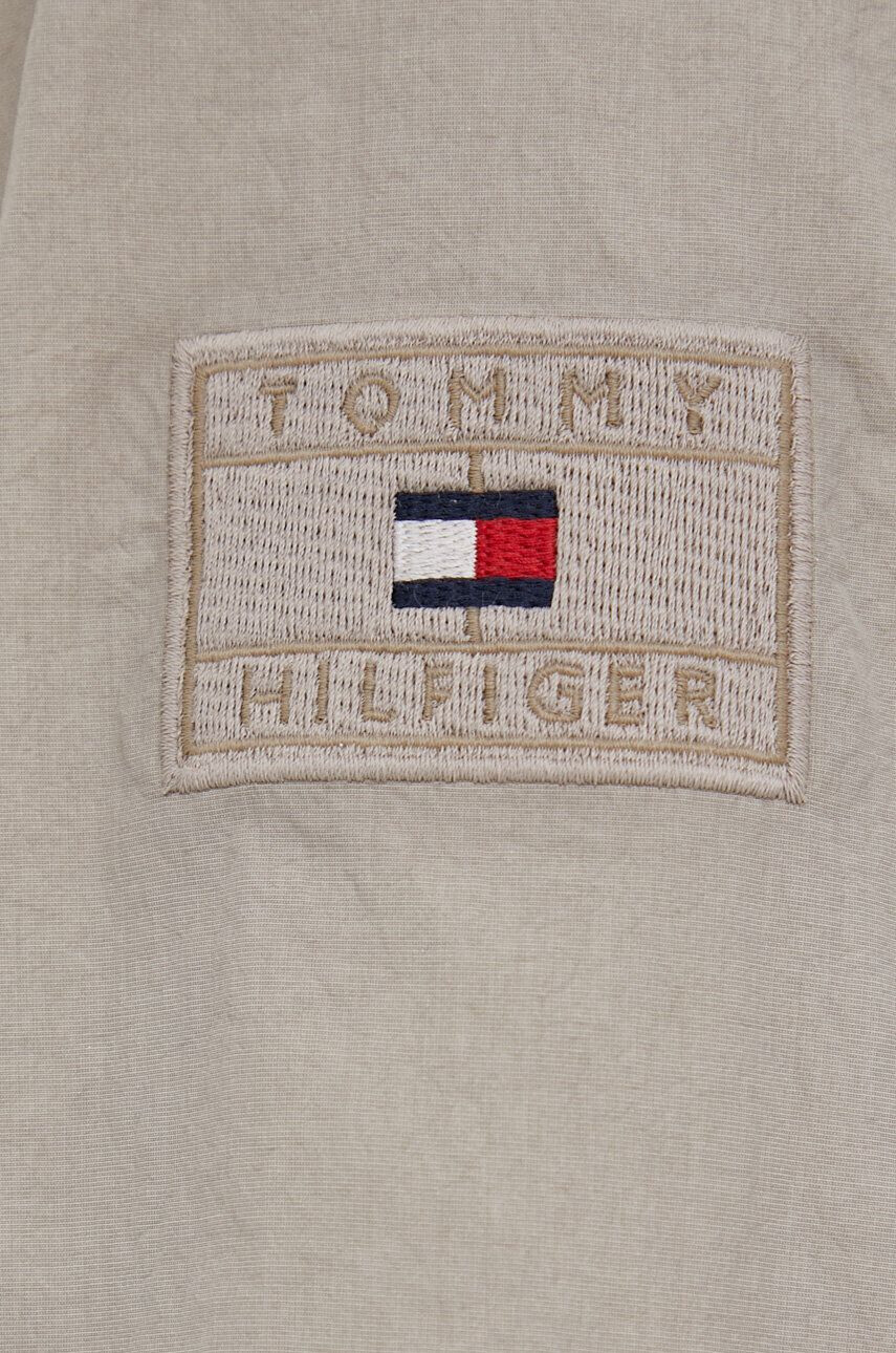 Tommy Hilfiger Bunda pánská šedá barva přechodná - Pepit.cz